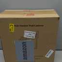 Outdoor Wall Light Fixtures, Exterior Waterproof Wall Lanterns, Porch Sconces Lighting with E26 Sockets & Glass Shades, Modern Matte Black Outside Lights for Patio Front Door Entryway Garage, 2-Pack