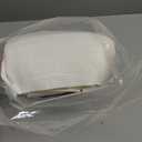 MYSKY HOME French Door Curtains for Closet Doorways, Window White Cotton Sheer Drapes Light Filtering Cute Curtain Panels Elegant Look for Classroom/Guestroom, Beige White, 50" x 72", 2 PCs