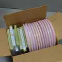 6 3/4" Easter Basket Disposable Round Paper Dessert Plates - 12 ct., 8 Plates Per Pack, And Napkins, 9 3/4" - 8 ct. 16 Napkins Per Pack