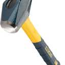 ESTWING Sure Strike Drilling/Crack Hammer - 2-Pound Sledge with Fiberglass Handle & No-Slip Cushion Grip - MRF2LB