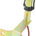 Agrieyes Tractor Beacon Light Bracket,Metal Mount with Wire for Forklift Truck Flashing Rotating Warning Light -Side Mounting 90 L Shape