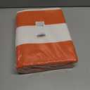 IOHOUZE Fall Door mat 3x5 Ft Orange White Striped Area Rug Washable Front Porch Rug Striped Door Mat Outside Entrance Entryway Doormat for Fall, Halloween, Thanksgiving Porch Decor