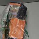 4 Pack Pants Hangers Space Saving - Closet Organizer and Storage Jean Hangers, Stainless Steel Clothes Hanger Scarf Holder for Pants Jeans Leggings Trousers Pant Rack, Black