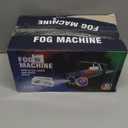 1200W Fog Machine, Smoke Machine Fog with Disco Ball Lights, 6000CFM with 13-Color LED Effects, Wired And Wireless Remote Controls, Ideal for Indoor, Outdoor, Wedding, Parties, and Halloween (Black C01)