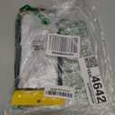 EZDIY-FAB GPU Power Sleeved Cable Extension, 16pin(12+4) 12VHPWR PCIe 5.0 Connector Male to 3X PCIE 8 PIN for RTX4070ti/ 4080/ 3090Ti, with Pre-Installed Cable Combs-16AWG/Pure White