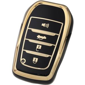 Key Fob Cover Fit for Toyota Camry Mirai 2025 Crown Corolla Grand Highlander Tundra Venza Sequoia