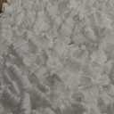 Biodegradable Peanuts 0.25 cu ft naturaly antistatic compostable popcorn for packaging, white
