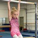 Idgreatim 2-10 Years Gymnastics Leotards for Girls Sparkly Biketards Unitards Athletic Tumbling Outfit (6-7 Years)