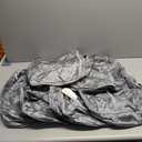 DIMJ Compression Storage Bags 6 Pack - Blanket Storage Bags with Window Zipper, Ultra Space Saving Self Compression Organizer for Puffer Jacket, Bedding, Lightweight Comforter Duvet, Sweater, Sheet (Gray)