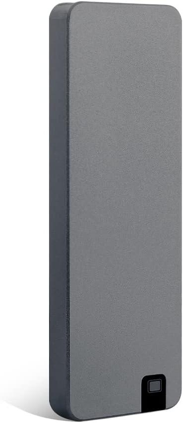 5Star Aluminum Portable External Solid State Drive SSD 2TB, Read up to 500MB/s, USBC, USB A 3.2 Gen 2, Waterproof, Dustproof (IP68), Shockproof, Pressure Resistant