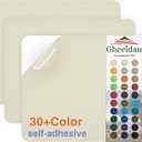 Gheeidau Canvas Repair Patch 9×11 Inch 3Pcs Waterproof Self-Adhesive Fabric Repair Patch for Tents,Boat Cover,Pop Up Canopy,Patio,Bags,Car Seats,Sofas,Furniture Cover(Beige1.0)