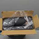 Mavora Max Portable Small Dog Seat for Car, Luxury Center Console Dog Car Seat Booster with Safety Tethers, Anti-Collapse Pet Travel Carseat for SUV, Truck (Black/Grey)