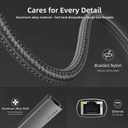 USB-C to Ethernet Adapter, WALNEW USBC to RJ45 Lan Adapter, Gigabit Cat Network Cable Converter to Type C Thunderbolt 3 for Mac,MacBook Pro/Air,iPad 10th,Dell XPS,Chromebook,Surface,Samsung Galaxy Tab