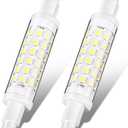 Honoson 2 Pcs R7S LED Bulb 100W Halogen Replacement Bulbs Globe Dimmable T3 J Type Light for Work Landscape Lights Floor Lamps Security Lamps(78mm,3000K Warm White)