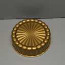 Goaste 9.5 Inch Charlotte Cake Pan, Reusable Fluted Mold, Nonstick Aluminium With Flower Shape for Cheese, Chocolate, Strawberry Shortcake, Brownie Tart Pie