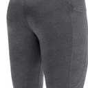 Compression Shorts Men Spandex Sport Shorts, Performance Underwear for Athletic Workout Running Cool Dry Base Layer Medium Grey (Gray)