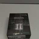 Spacenight Electric Herb Grinder COMPACT for Flower Buds, USB-Rechargeable, 2pcs 1.7oz Glass Herb Chamber - Ideal for Everyday Carry