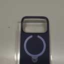 TORRAS Q3 Silicone 360 Spin for iPhone 17 Pro Case with Stand, Fit for MagSafe, Magnetic Ring Kickstand with Camera Control, Liquid Silicone Rubber Soft Phone Case for iPhone 17 Pro 6.3'', Deep Blue