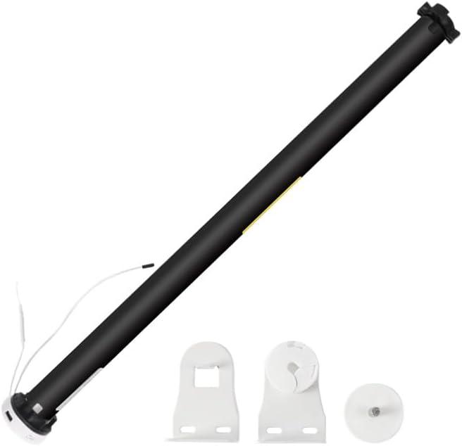 Blindsmart Rechargeable Tuya Zigbee Roller Blinds Motor for 38mm Tube, Motorized Window Shades Automatic Blinds Curtain Opener APP Control, Zigbee Hub Required (Only Motor), 3"W x 17"H