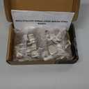 Chibery 4 Pack Face Frame Inset Cabinet Hinges, Soft Close 105 Insert Concealed Cabinet, Slide on Plate, Smooth Slow Self Closing Silent Hardware, 3D Heavy Duty for Blind Corner, Kitchen, Cupboard