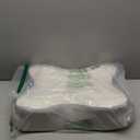 Neck Pillow Patented Contour Design with Premium Memory Foam for Neck Pain Relief Adjustable for All Sleepers