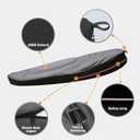 600D Kayak Covers for Outdoor Storage,Kayak Cover 14 ft Canoe Covers Paddle Board Cover Fit 13-16ft,Protects Against Water,UV,Dust for Outdoor/Indoor Storage Grey