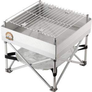 Fireside Outdoor Trailblazer Pop-Up Fire Pit 12"x12" - Camp Stove, Portable Fire Pit, Camping Fire Pit, Collapsible Fire Pit, Portable Firepit, Camp Fire Pit for Camping, 3 lbs Weight, Pop Up Grill
