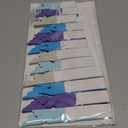 12 Pcs Snowflakes Hanging Decorations Blue Purple White Paper Fans Hollow Snowflakes Ceiling Hangings Decor Ice Birthday Fans Decor for Wedding Birthday Holiday Party Decoration(Purple)