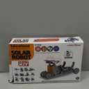 Lucky Doug Solar Power Kits Toys for Boys Ages 8-13, STEM Robot Kit Toys Gifts for Kids 8 9 10 11 12 13 Years, Educational Building Science Experiment Set Birthday for Kids Boys Girls (Grey)