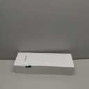 Emfogo Floating Ledge Shelves Rustic Wood Wall Shelf Set of 3 for Storage and Display 16.9 inch Vintage White