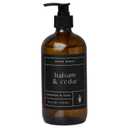 River Birch Balsam & Cedar Scented Natural Hand Soap -Handmade -Moisturizing Hand Wash with Amber Glass Dispenser - Luxury Scented Hydrating Hand Soap - Vegan and Non-Toxic -16 Fl Oz