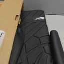3W Floor Mats&Cargo Liner Compatible for Jeep Wrangler JL 2018-2025 2026 Unlimited 4-Door with Subwoofer (Non JK or 4XE) All-Weather TPE Floor Liner for 1st, 2nd Row and Trunk Full Set Car Mats,Black