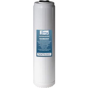 iSpring FCRC25B High Capacity 20 x 4.5 Water Filter Replacement Cartridge Lead Reducing, White, 1 Count (Pack of 1)