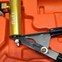 Orion Motor Tech Brake Bleeder Kit with Hand Vacuum Pump and Adapters, Brake Bleeding Kit for Brake Fluid Power Steering Fluid More, Vacuum Brake Bleeder Pump with Pressure Gauge (Gray)