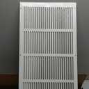 24x10 Return Air Grille (Duct Opening Size), Air Return Vent Cover, AC Vent Cover, Cold Air Return Vent Cover, Flat Return Air Grilles, Outer Dimensions:25.75"W x 11.75"H (24"Wx10"H, Duct Opening)