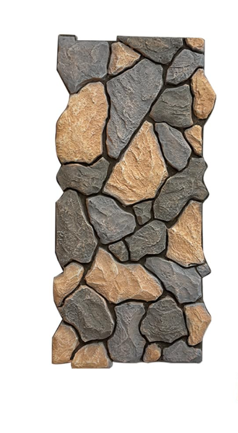 Lumizone High-Density Polyurethane Faux Stone Siding Panels for Interior Exterior Decor Covering Rock Panel PU Chaos Stone