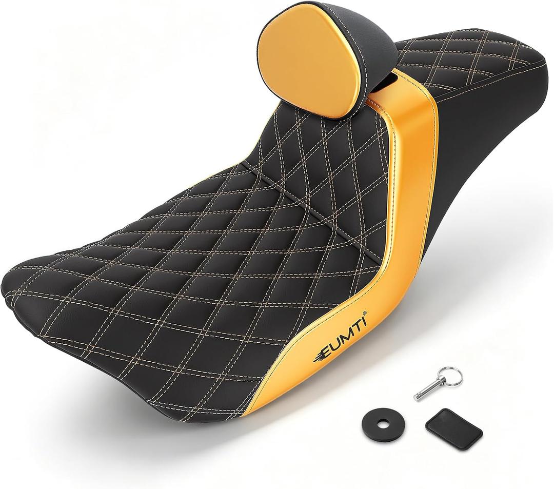 2009-2023 Touring Seat One-piece Driver Passenger Seat w/Backrest