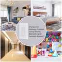 0-10V LED Dimmer Switch, Low Voltage Dimmer Switch for Dimmable LED Lights, CFL, Halogen and Incandescent Bulbs, Single-Pole or 3-Way, Wallplate Included, ETL Listed (White, 1 Pack)