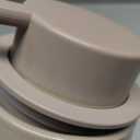 BosilunLife Hand Soap Dispenser - Ceramic Dish Soap Dispenser for Bathroom 12ounce Refillable Liquid Hand Wash Dispenser for Essential Oil, Lotion Soap, Khaki