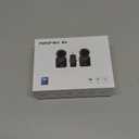 PQRQP 3 in 1 Microphone for iPhone/Android/Camera, Wireless Microphones, 328ft Transmission, 18H Battery Life, Mini Microphone for Record Interview, Vlogs, Tiktok, Pop Filters (Ebony Black)