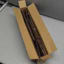 Maqauai Paper Rope Wicker Storage Baskets with Handles, 2 Pack Foldable Storage Basket, Rectangle Wicker Basket, Small Wicke Baskets for Pantry Shelves, Toilet Paper Storage Basket for Bathroom, Brown