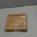 BOMATA Large Kitchen Scale with 0.1g/0.001oz High Precision, 5kg/11lb Bakery Scale with% Percentage Function, USB Rechargeable, Full-View Angle LCD with Backlight, Stainless Steel Pan (Black)