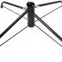 Maylai 16.9 inch Christmas Tree Stand for Artificial Trees, Folding Christmas Tree Base for 3 Ft to 6 Ft Artificial Trees, Fits 0.5-1.25 Inch Tree Pole (Green)