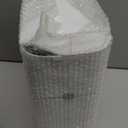 MOPUP Bathroom Trash Can, Automatic Bagging Garbage Can, 3.5 Gallon Slim Smart Small Plastic Trash Bin, Narrow Motion Sensor Trash Can for Bedroom, Office White