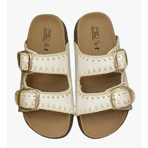 Women's platform sandals, with adjustable fasteners, open-toe design, easy to put on and take off, suitable for summer beach and casual wear.