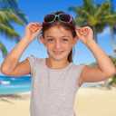 Tigerdoe Kids Sunglasses - 3 Pc Set - Polarized - UV Protection Boys & Girls Sunglasses - Beach Accessories