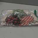 Artoid Mode Eucalyptus Hearts Vinyl Valentine's Day Placemats Set of 4, 15 Inch Wipeable Non-Slip PVC Round Place Mats for Party Kitchen Dining Decor (Beige)