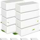 Cat Water Fountain Filter Replacement 12 Packs for UPAWPIA 4L Pet Water Foutain 8 Filters & 4 Sponges Water Filter for Cat Fountain