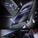 2 x Lamicall 2+2 for iPhone 16 Plus Max Screen Protector (6.7") with Camera Lens Protector, [Top 9H Tempered Glass Film], Easy Alignment, Anti-Scratch, 0 Bubbles, HD Clear for iPhone 16 Plus - 2 Pack Each