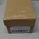 Men's Fashion Sneakers Wide Width - Striped Knit Upper, Lightweight Walking Shoes, Wide Toe Box Casual Athletic Shoes (Black)